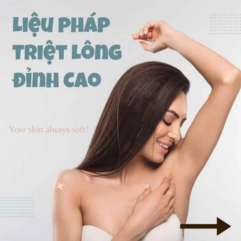 Liệu pháp triệt lông đỉnh cao bằng laser - Anh Mỹ Clinic