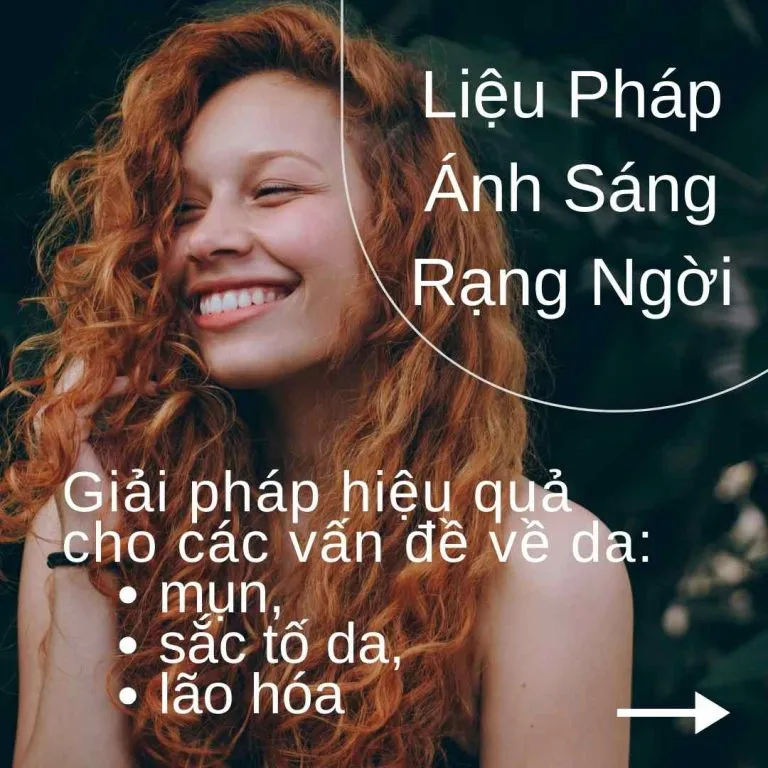 Liệu pháp ánh sáng LED trị liệu da rạng ngời - Anh Mỹ Clinic