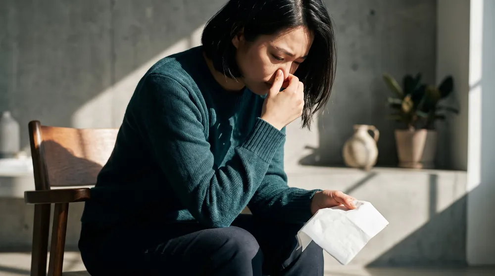 Cách ép một phần ba dưới mũi để cầm chảy máu mũi khi uống isotretinoin, đa số ca ở mức nhẹ