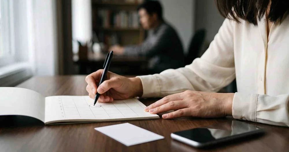 Đánh dấu lịch xét nghiệm lại sau 3 tháng khi theo dõi viêm cổ tử cung dai dẳng