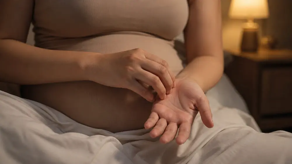 Ngứa lòng bàn tay về đêm mà không nổi ban khi mang thai, dấu hiệu cần xét nghiệm ứ mật thai kỳ