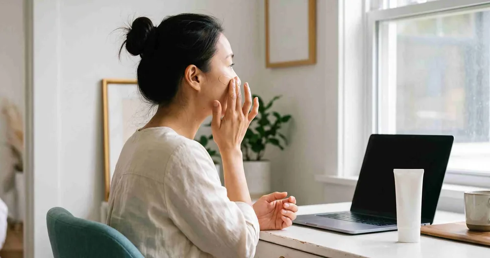 Thoa kem chống nắng cho da bị nám mỗi ngày, kể cả khi ngồi trong nhà cạnh cửa kính