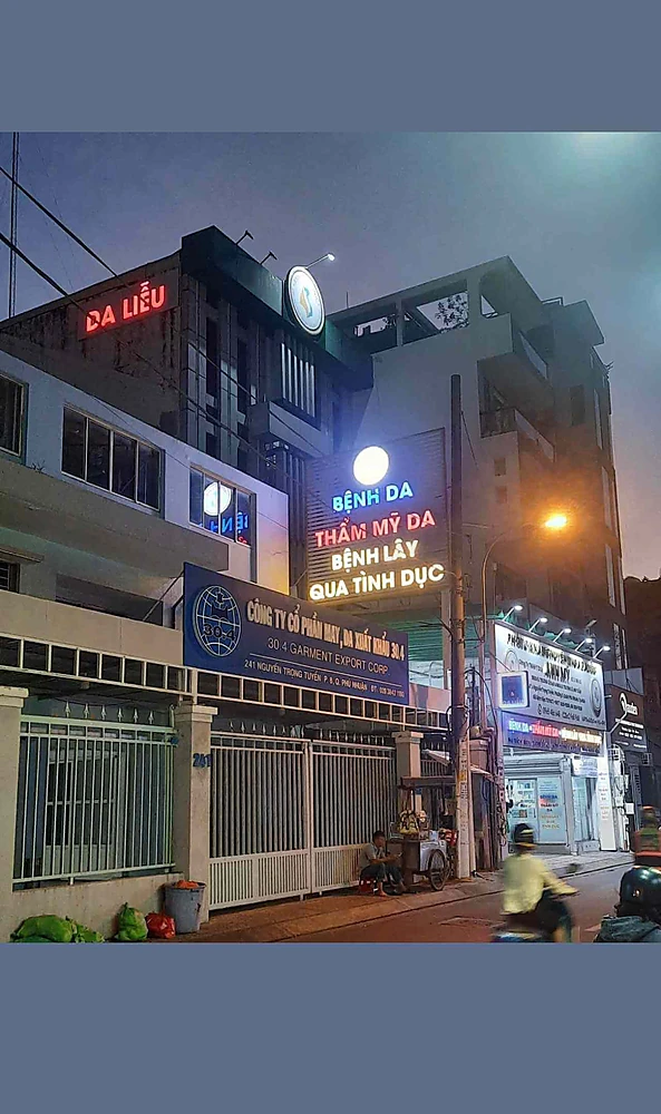 Mặt tiền Phòng Khám Da Liễu Anh Mỹ tại TP.HCM