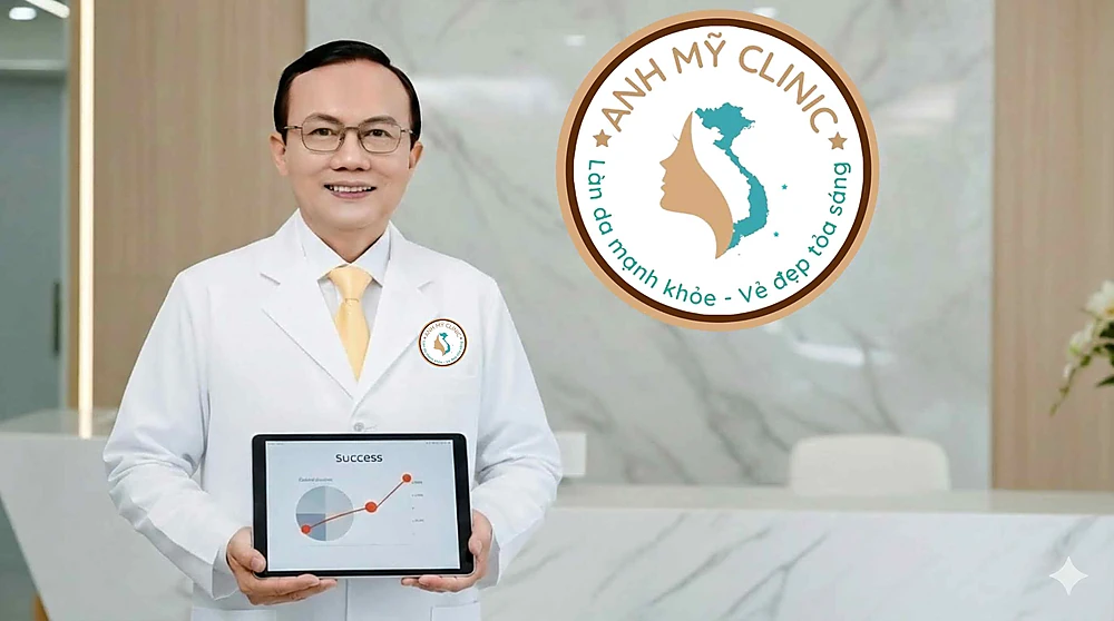 Bác sĩ da liễu Trương Lê Đạo tại Phòng Khám Chuyên Khoa Da Liễu Anh Mỹ tư vấn triệt lông laser diode.