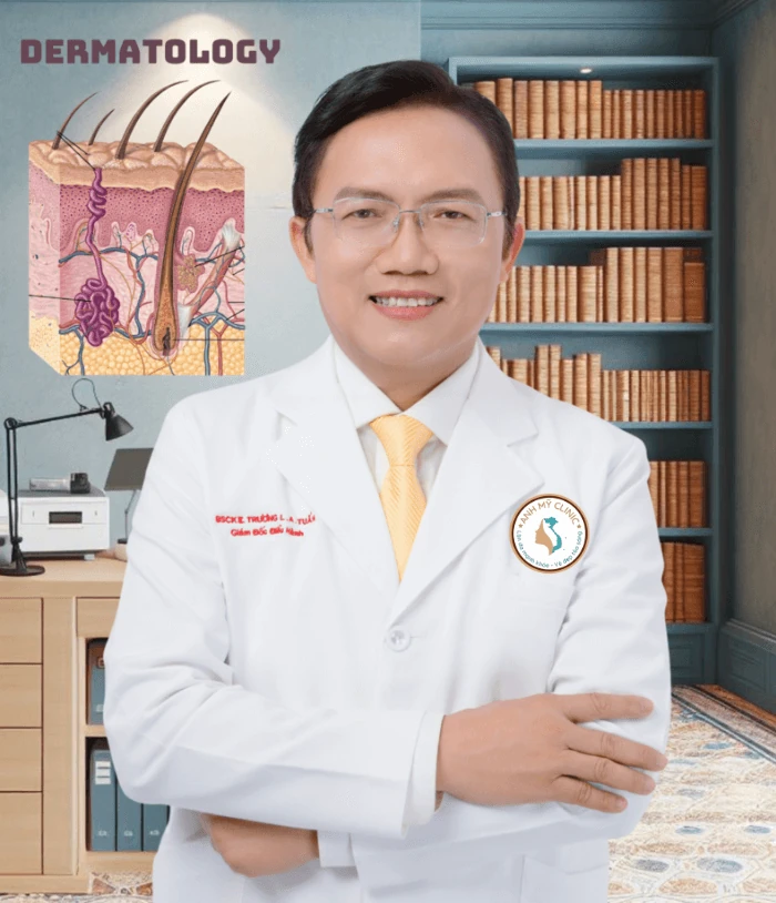Bác sĩ Trương Lê Anh Tuấn điều trị da liễu, thẩm mỹ da