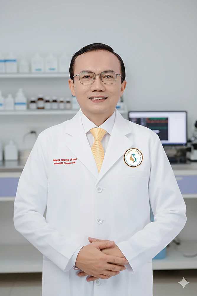 Chân dung BSCKII Trương Lê Đạo.