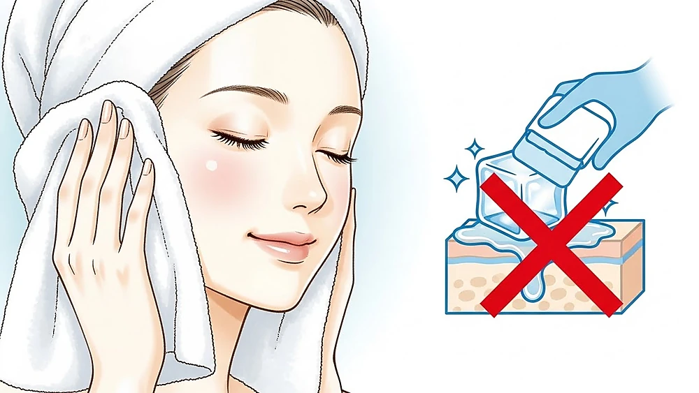 Hướng dẫn rửa mặt và lưu ý về chườm đá sau khi bắn HIFU, RF.