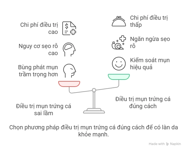 Chọn phương pháp điều trị mụn trứng cá đúng cách để có làn da khỏe mạnh.
