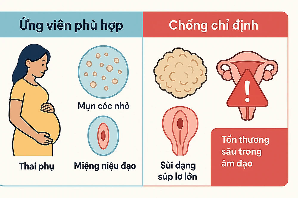 Bác sĩ Trương Lê Đạo sẽ giúp bạn xác định liệu pháp áp lạnh có phù hợp với tình trạng của bạn không.