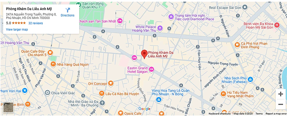 Phòng Khám Da Liễu , Nam Khoa, Phụ Khoa, Thẩm Mỹ Da Anh Mỹ AMC
