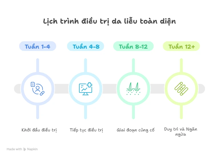 Lịch trình điều trị toàn diện