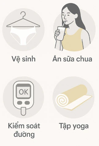 Thói quen và lối sống ngừa tái phát viêm âm đạo