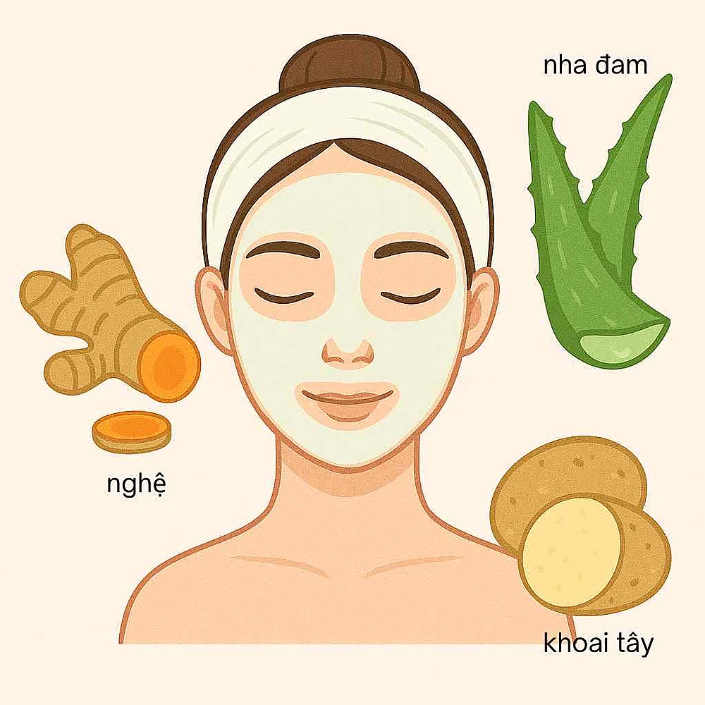Mặt nạ trị nám tự nhiên
