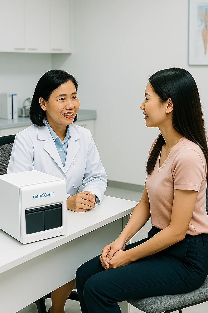 Quy trình khám và xét nghiệm tại Anh Mỹ Clinic