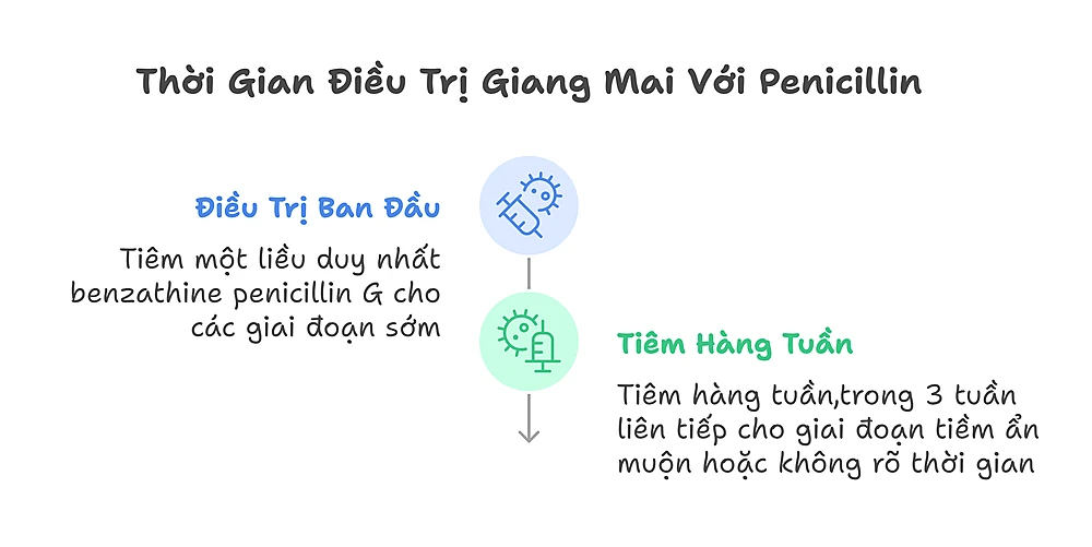 Thời Gian Điều Trị Giang Mai Với Penicillin