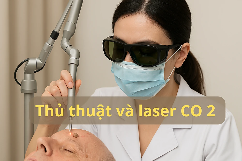 Thủ thuật và Laser CO 2
