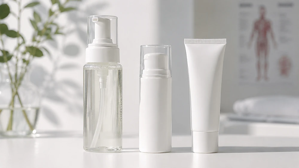 Quy trình skincare an toàn cho trẻ em gồm 3 bước: sữa rửa mặt, dưỡng ẩm và kem chống nắng