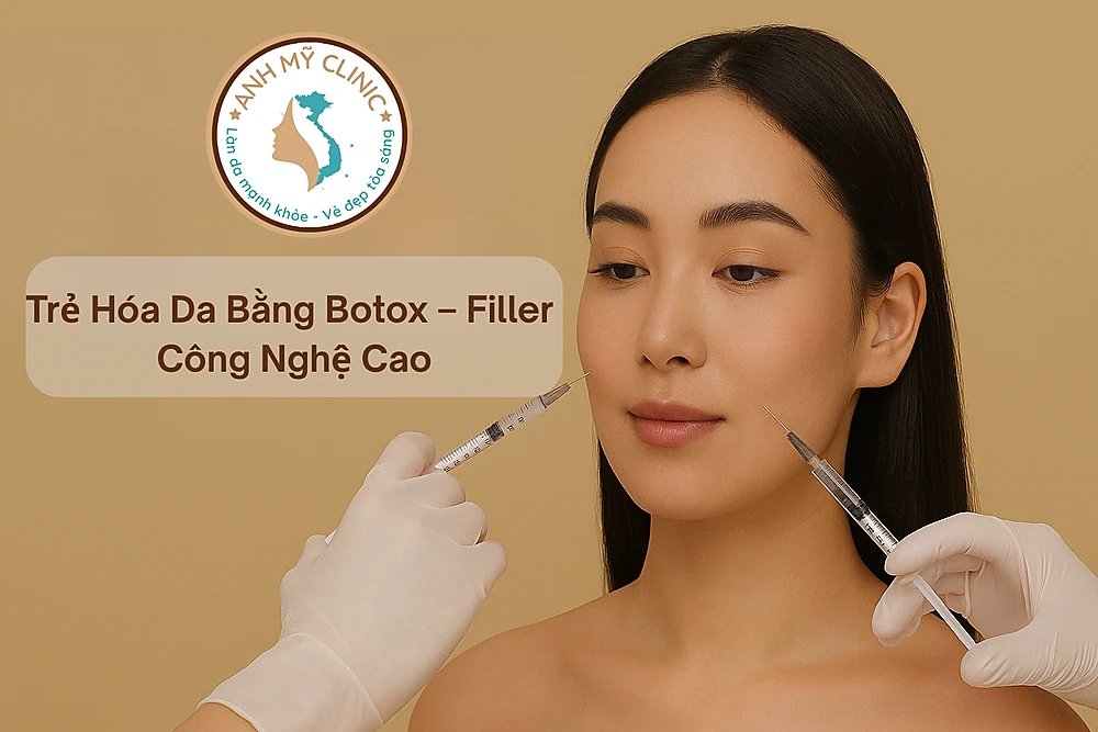 Trẻ hóa da bằng botox- filler công nghệ cao